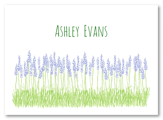 Lavender Stationery