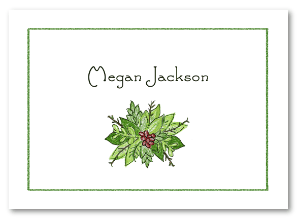 Evergreen Sprig Stationery