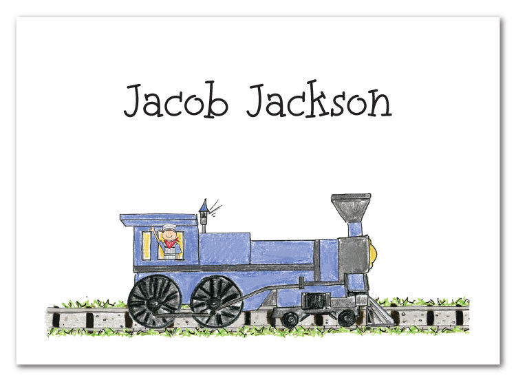 Train Engine Stationery